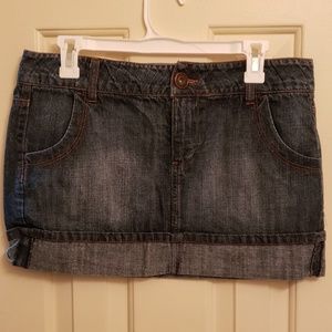 So Wear It Declare It Jean Mini Skirt Size 11
